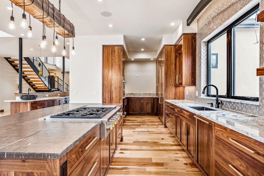 Kitchen and pantry