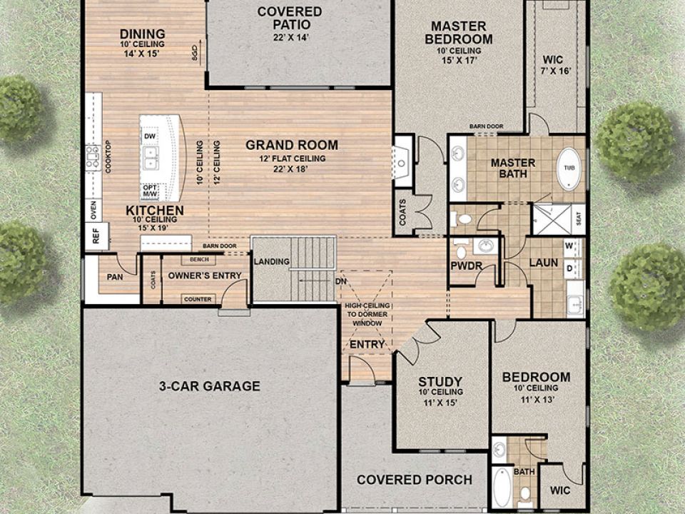 Glen Haven floor plan