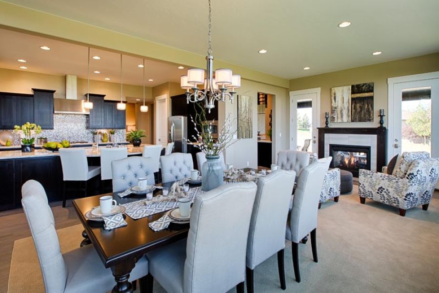 Dining Room and Kitchen