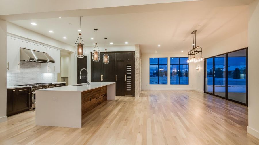 Kitchen and Dining Area