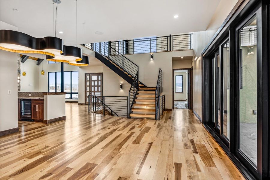 Dining room and stairs