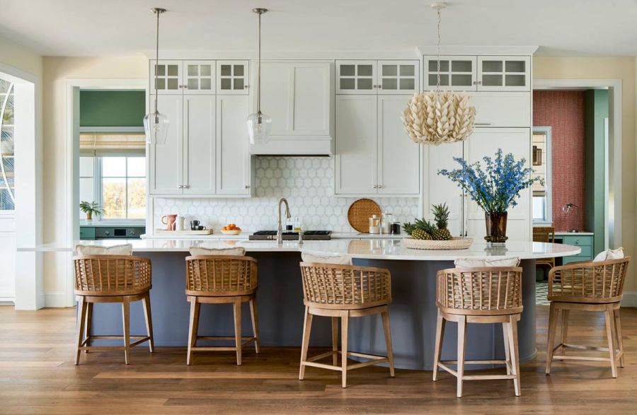 Kitchen and Island