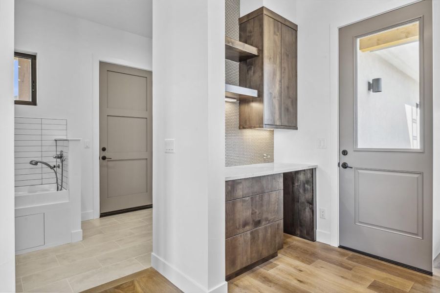 Back Entry and Mudroom