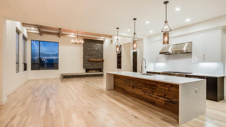 KItchen and Family Room