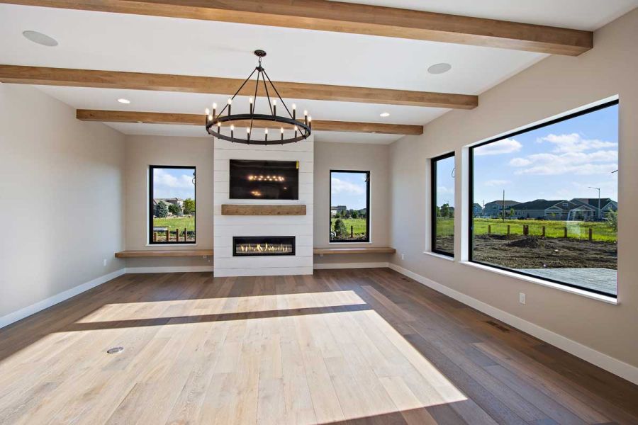 Family Room & Fireplace