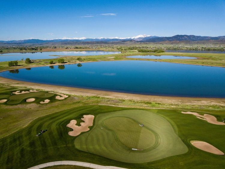 View from the Heron Lakes golf course