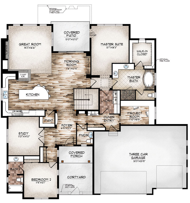 eagle model floor plan by sopris homes