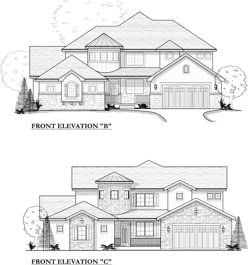 paonia model elevation options