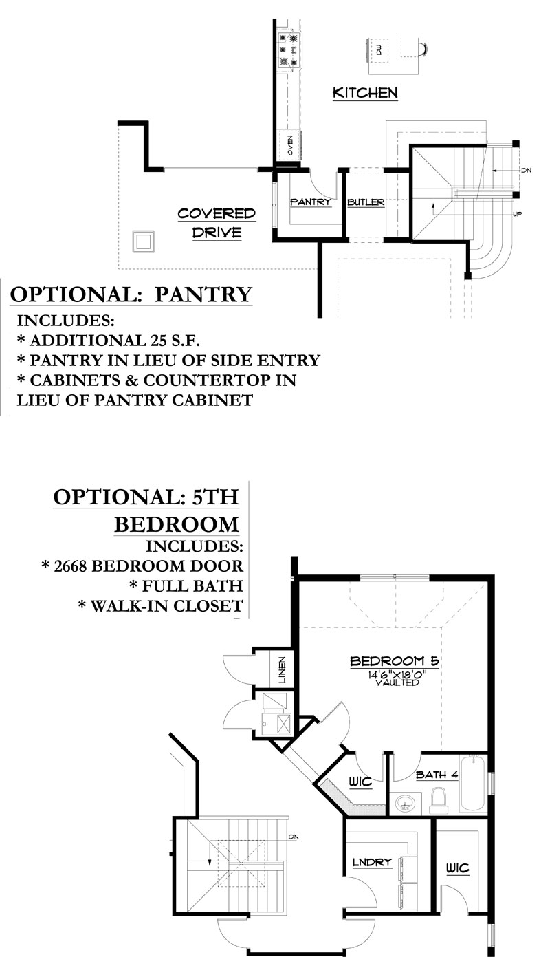 westcliffe model floor plan options