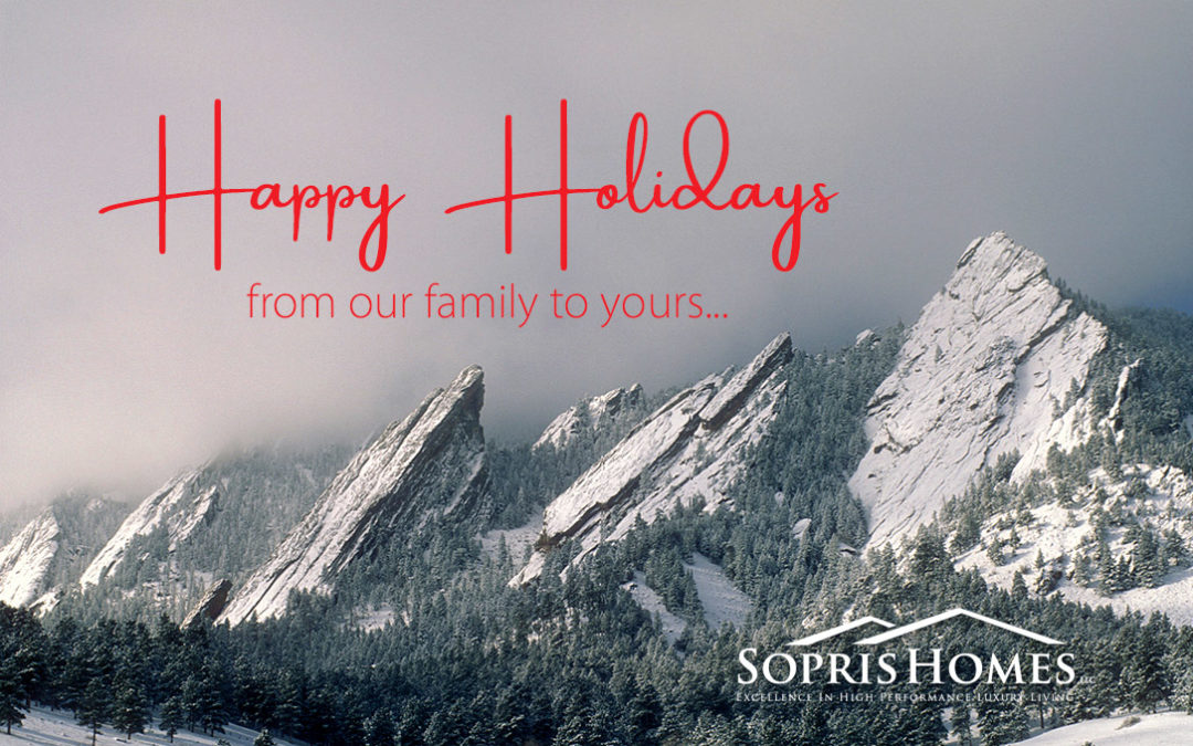 happy holidays from everybody at sopris homes