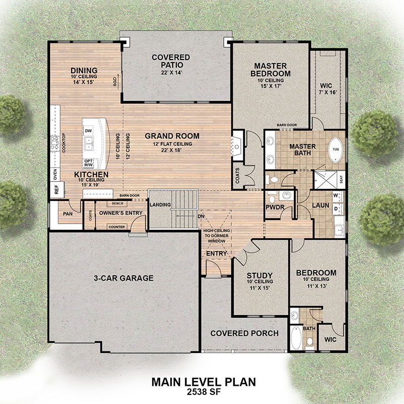 Glen Haven floor plan